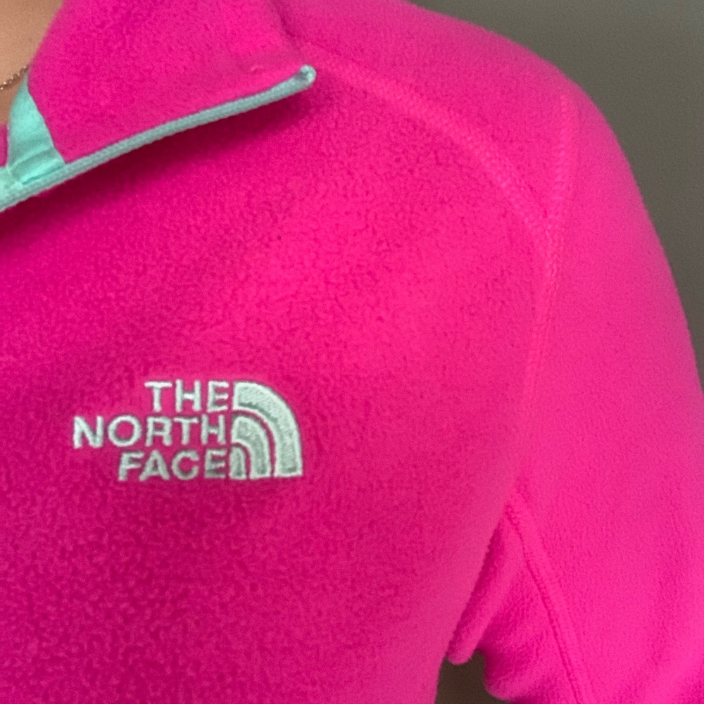 The North Face 1/4 zip fleece